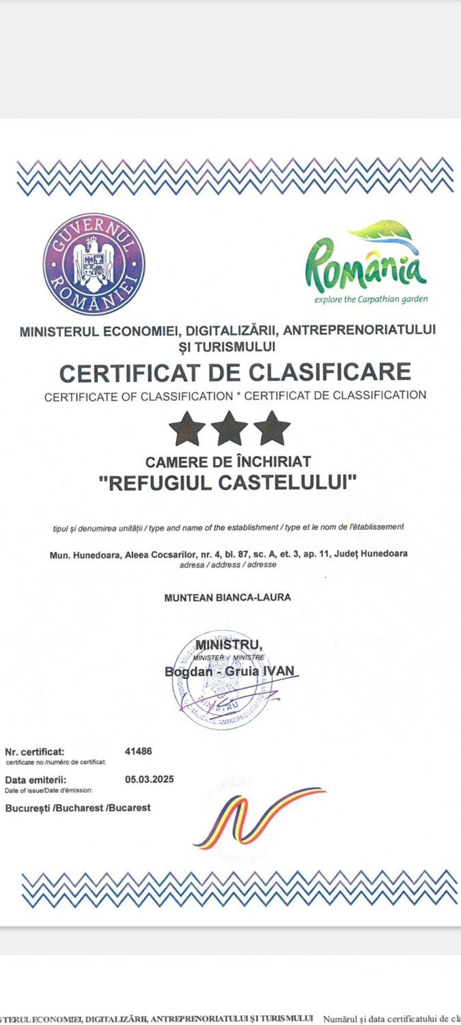 Apartamento Refugiul Castelului Hunedoara Exterior foto
